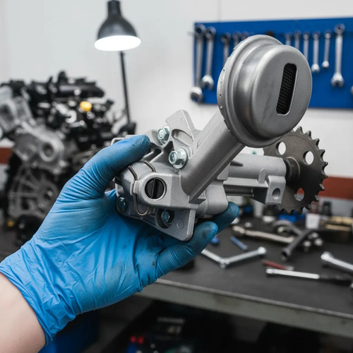 Bomba De Aceite Nissan Platina L4 1.6 K4m Dohc 16v 01/11 - Imagen 5