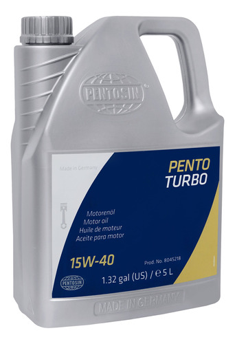 Aceite De Motor Pentosin Pentoturbo Sae 15w-40 5l - Imagen 2
